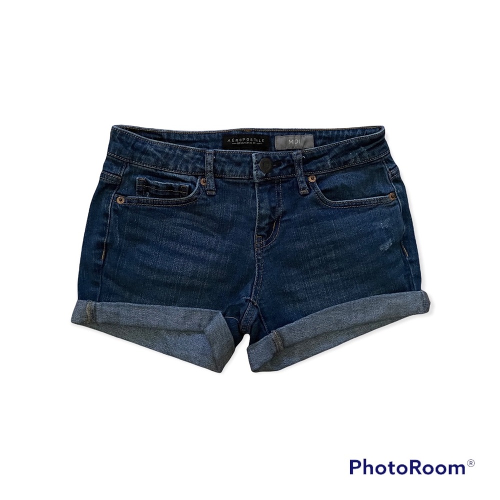 Aeropostale midi jean shorts size 0